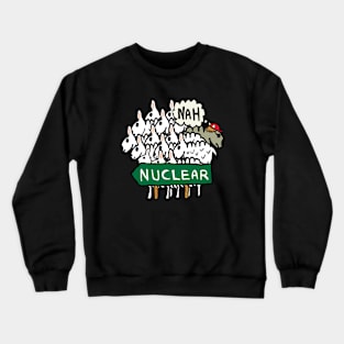 Anti Nuclear Crewneck Sweatshirt